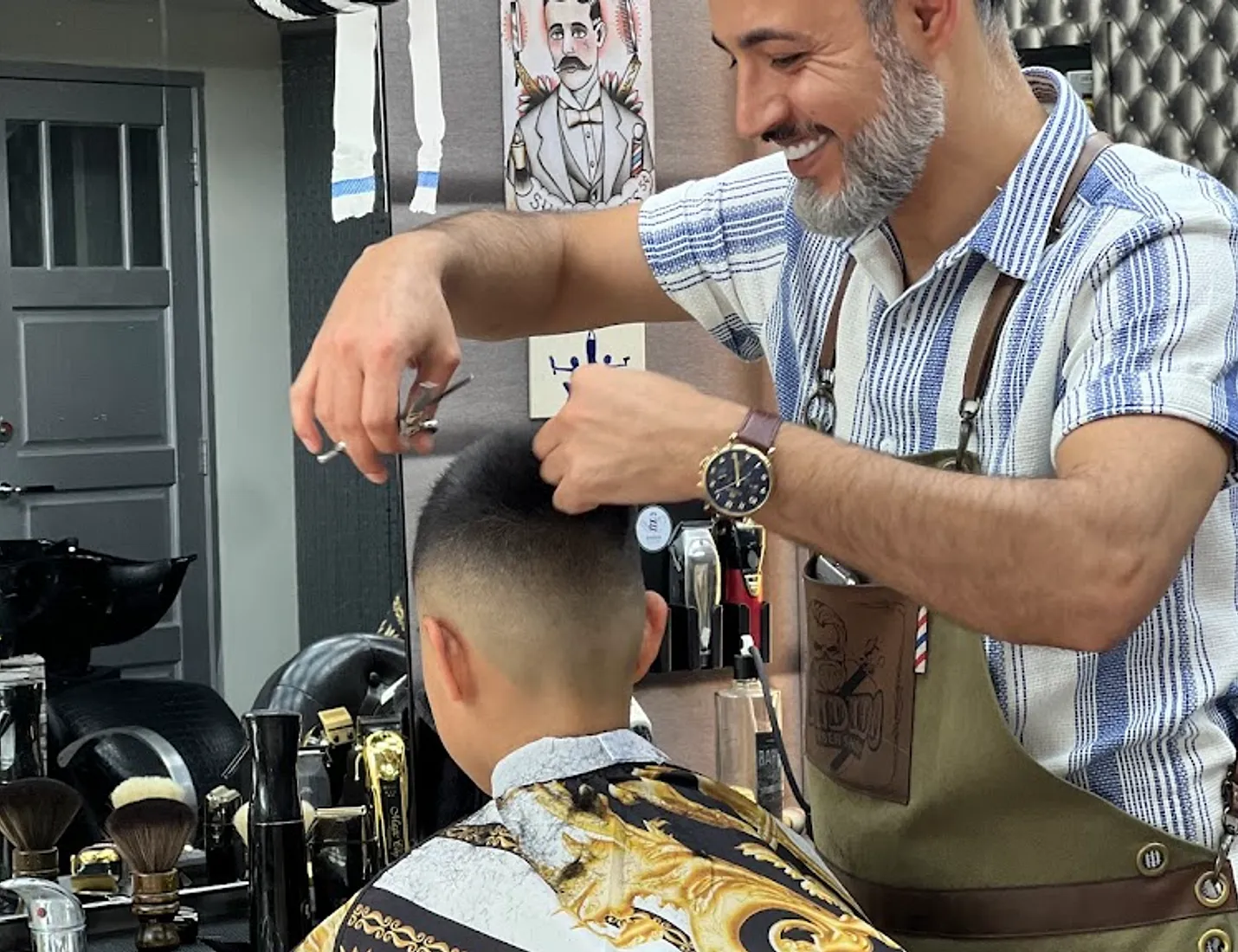 Blue hart kapper delft